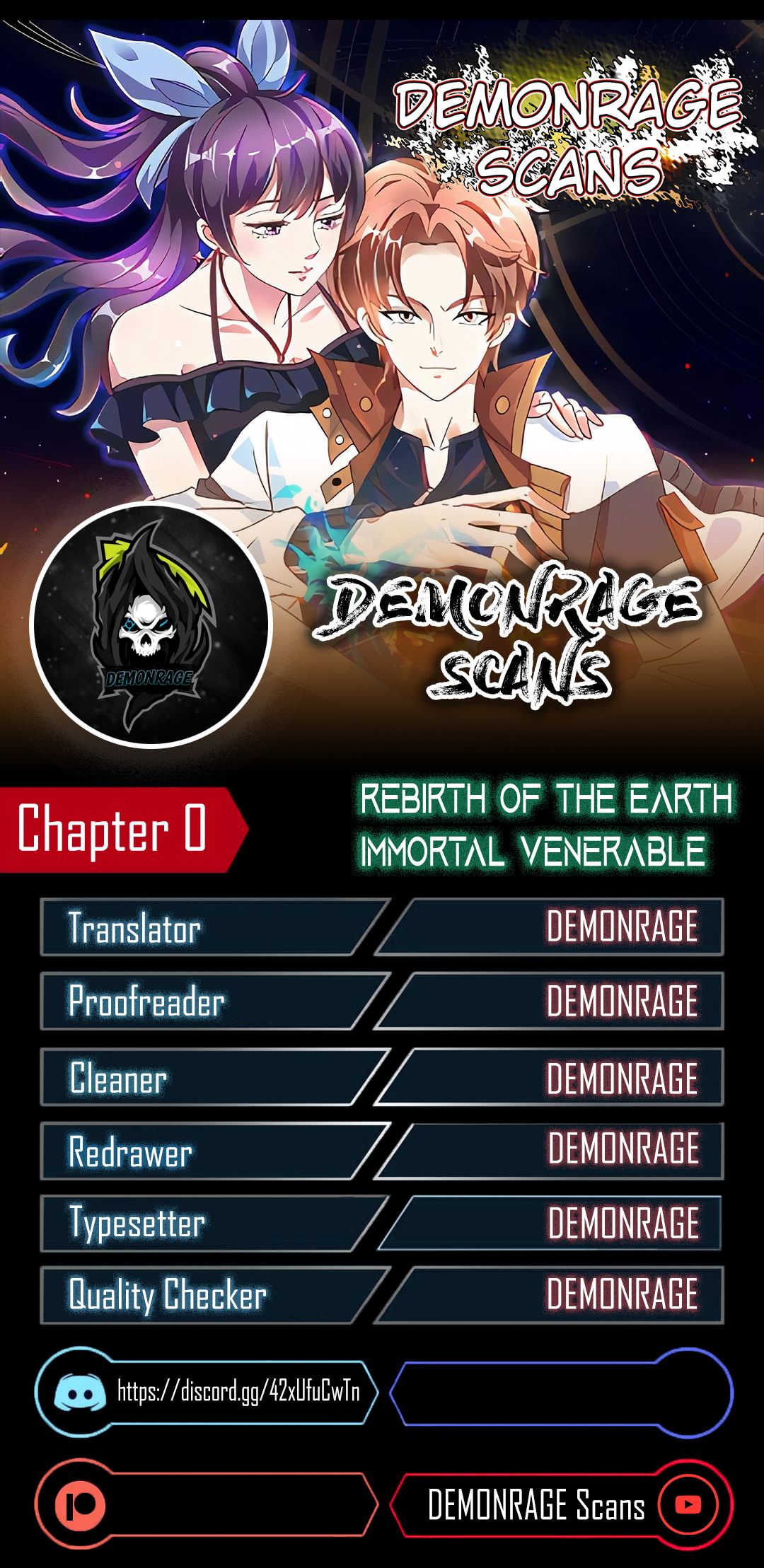 Rebirth Of The Earth Immortal Venerable Chapter 0 - Picture 1