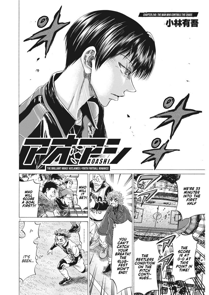 Ao Ashi Chapter 245: The Man Who Controls The Chaos - Picture 3