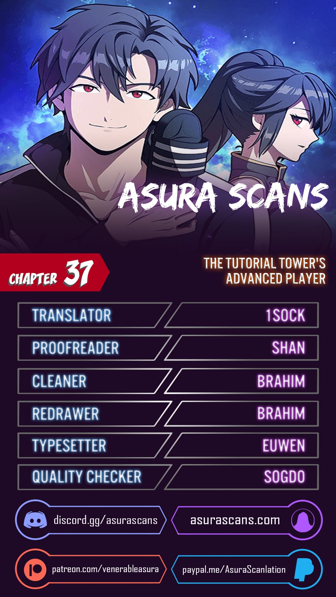 The Tutorial Tower's Advanced Player - Page 1