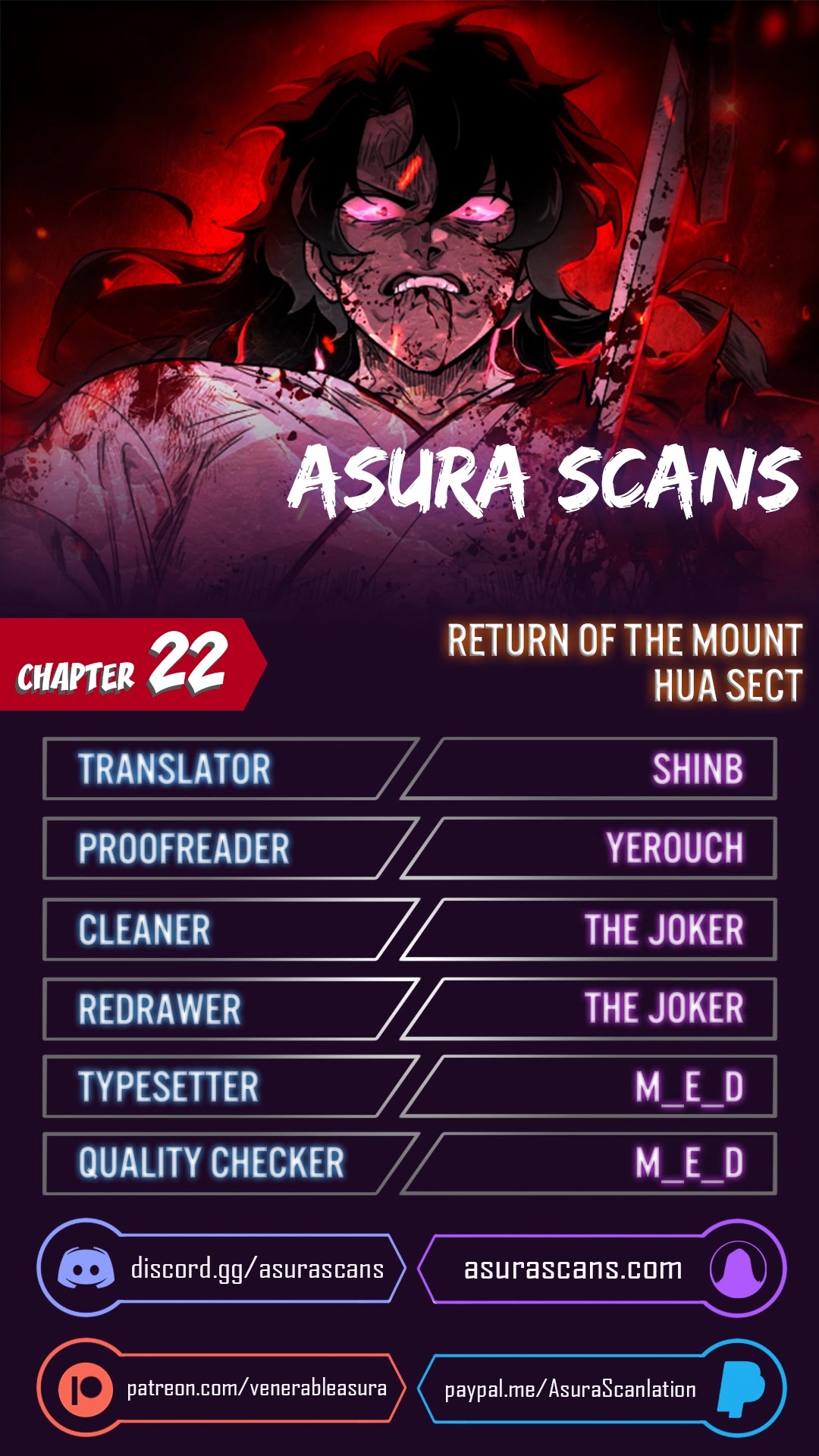 Return Of The Mount Hua Sect Chapter 22 - Picture 1
