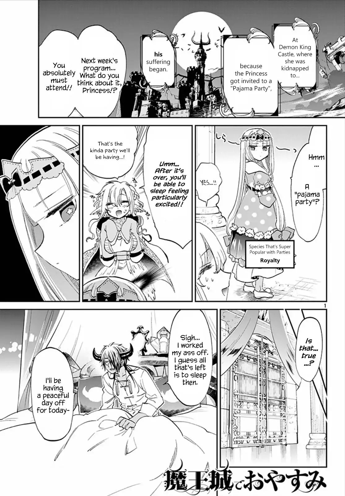 Maou-Jou De Oyasumi Chapter 70: Night Rehearsal Practice (Wholesome) - Picture 1