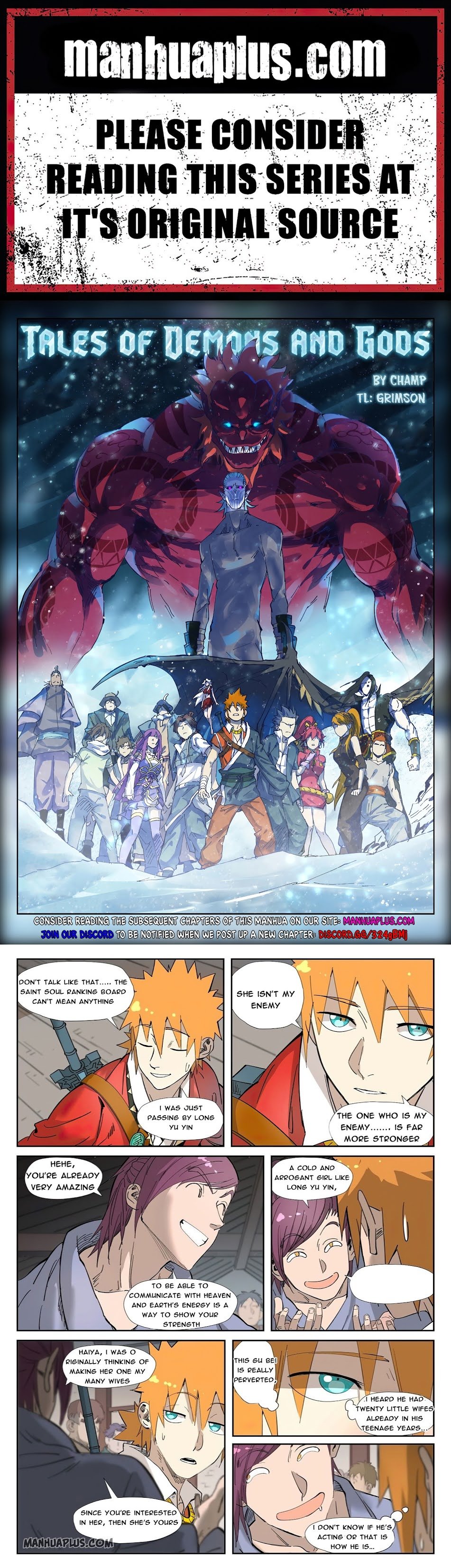 Tales Of Demons And Gods Chapter 319.5 - Picture 1