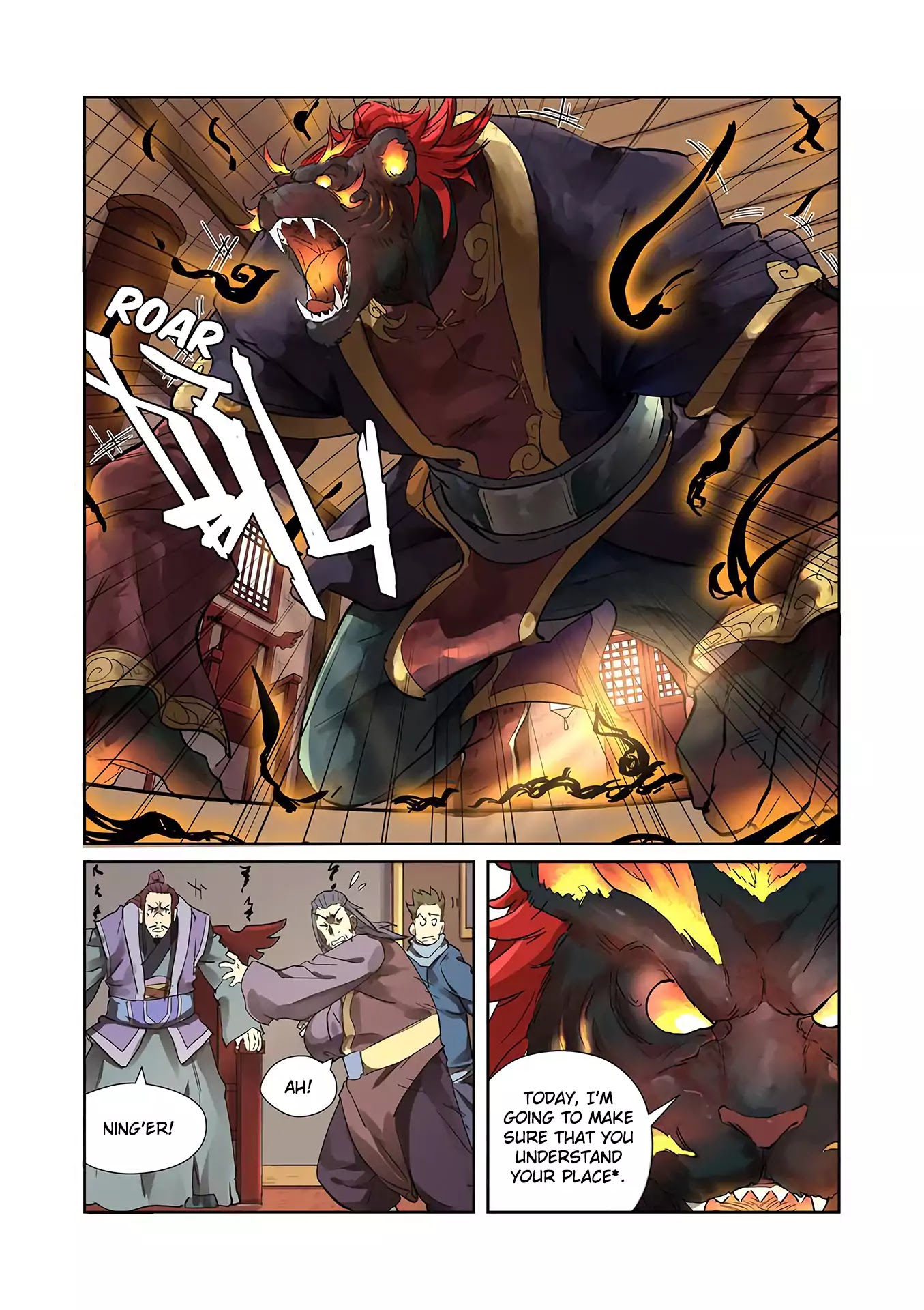 Tales Of Demons And Gods Chapter 196.5: The Scarlet Flame Black Tiger Appears (Part 2) - Picture 3