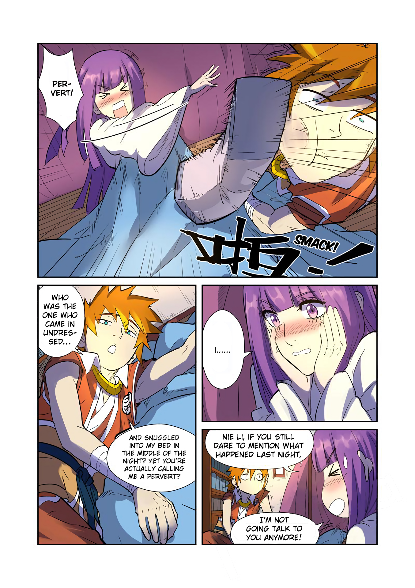 Tales Of Demons And Gods Chapter 195.5: Sleeping Together (Part 2) - Picture 3