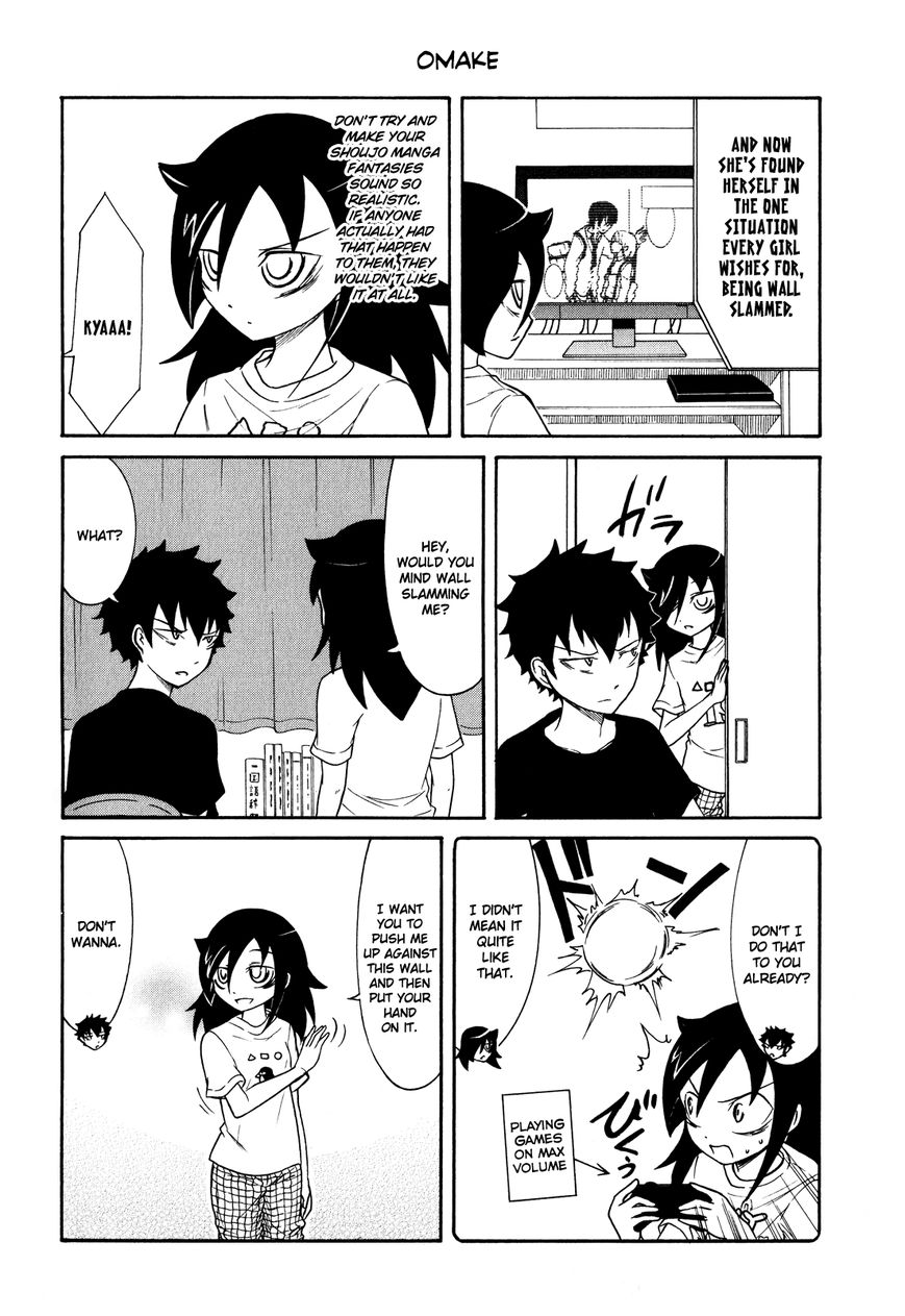 It's Not My Fault That I'm Not Popular! Chapter 67.5 : Omake - Picture 1