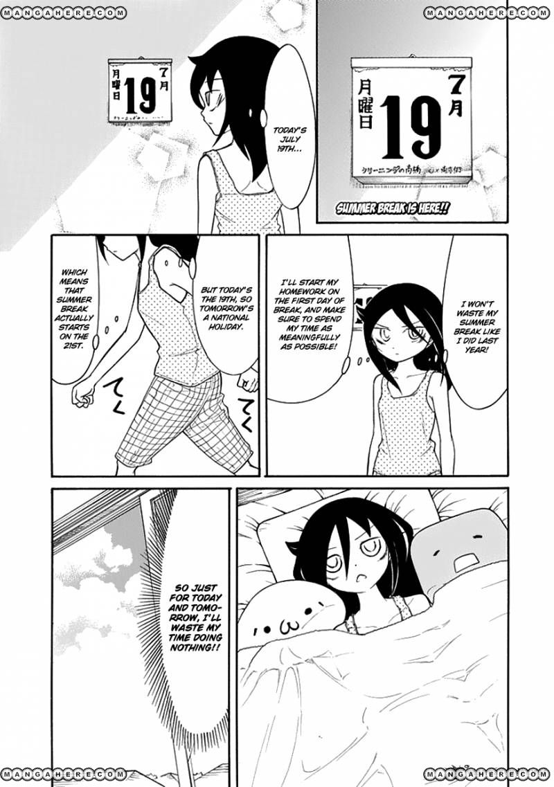 It's Not My Fault That I'm Not Popular! Vol.7 Chapter 58: Because I'm Not Popular, I'll Waste My Time - Picture 1