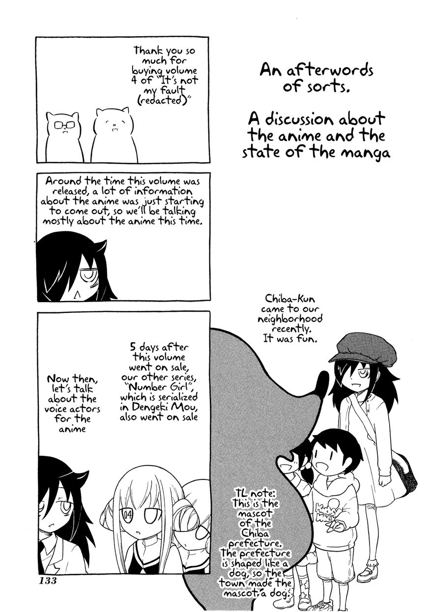 It's Not My Fault That I'm Not Popular! Chapter 36.5 : Omake - Picture 1
