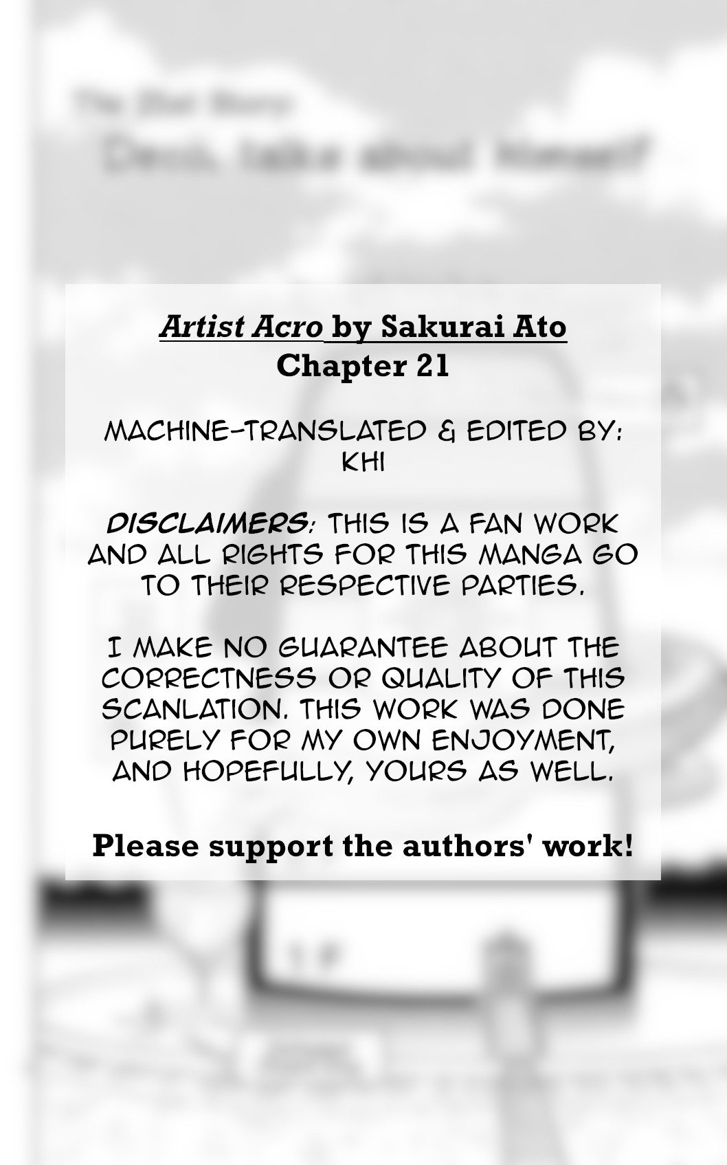 Artist Acro Chapter 21 - Picture 3