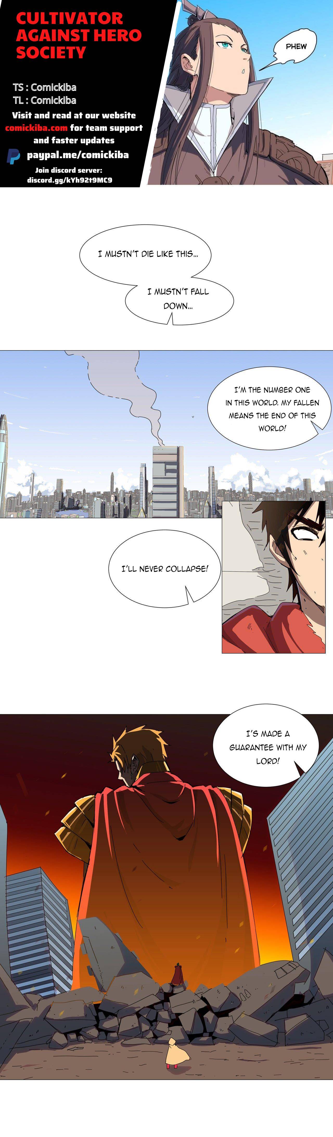 Cultivator Against Hero Society - Page 1