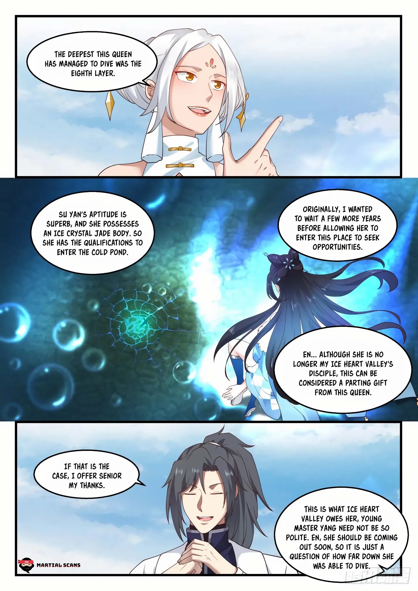 Martial Peak Chapter 1411: Profound Frost Divine Sword - Picture 3