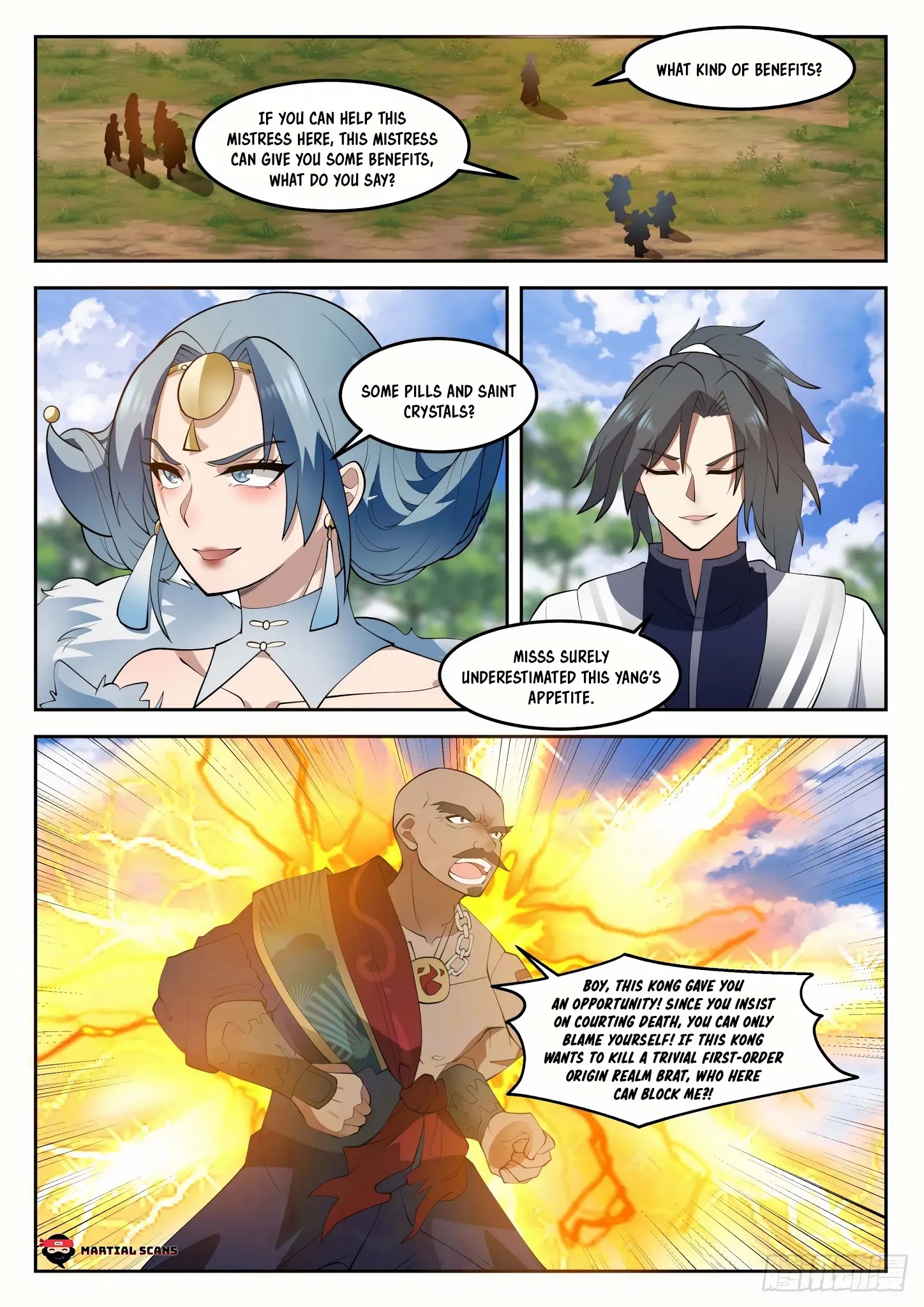Martial Peak Chapter 1312: Are You Going To Fight Or Not - Picture 2