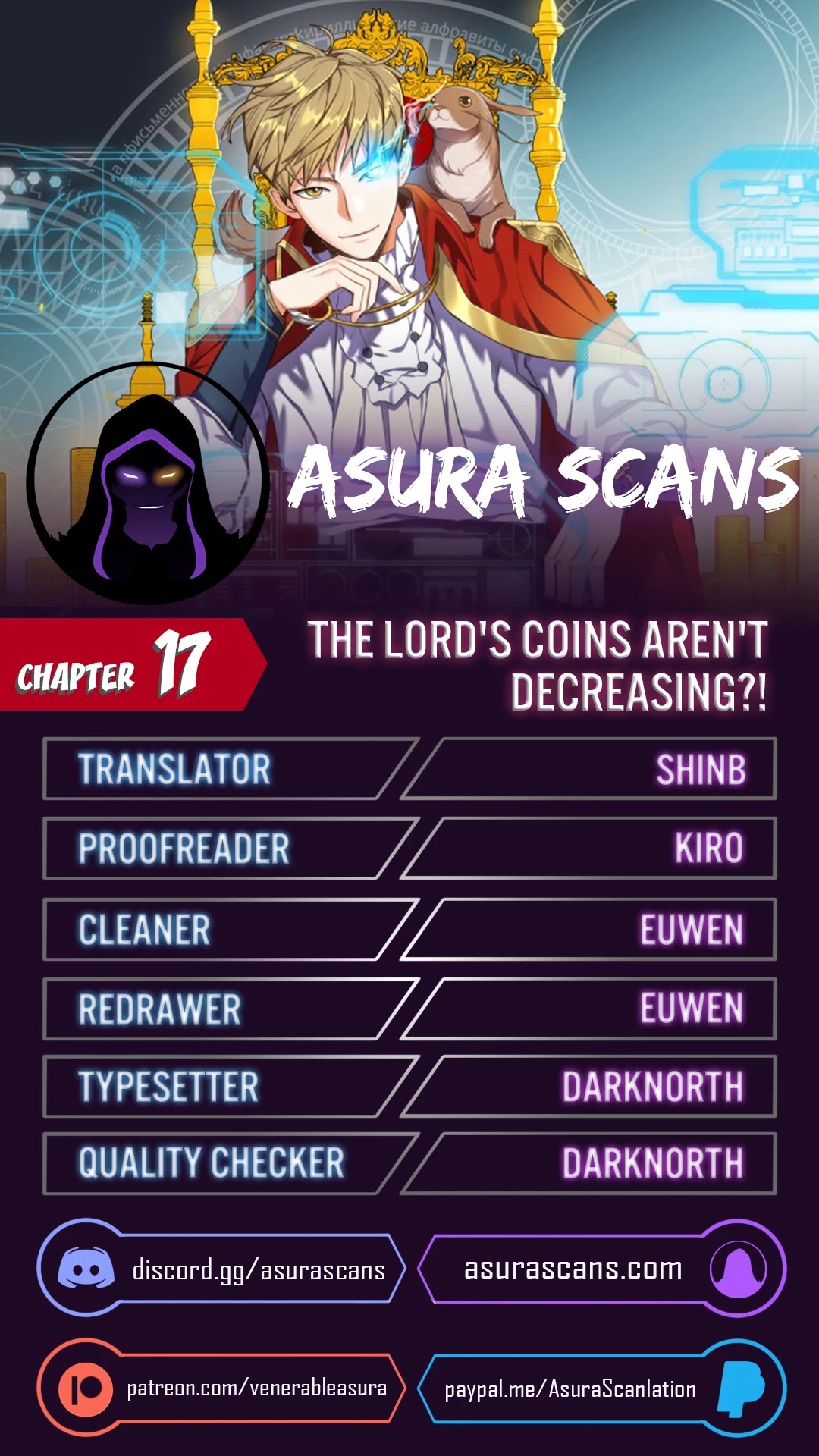 The Lord's Coins Aren't Decreasing?! - Page 1