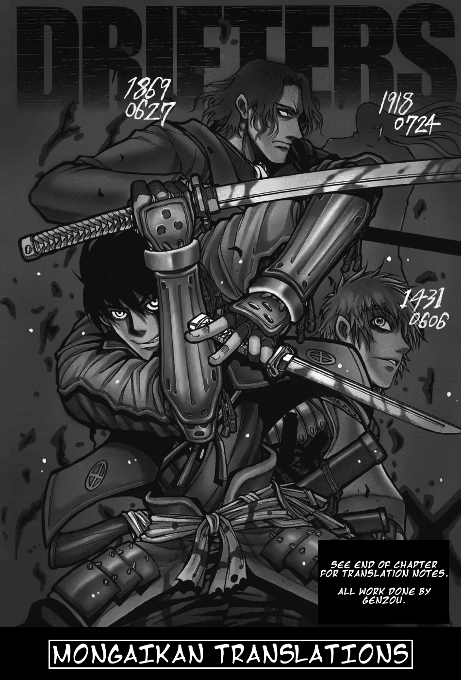 Drifters Chapter 76: After, In The Dark - Picture 1