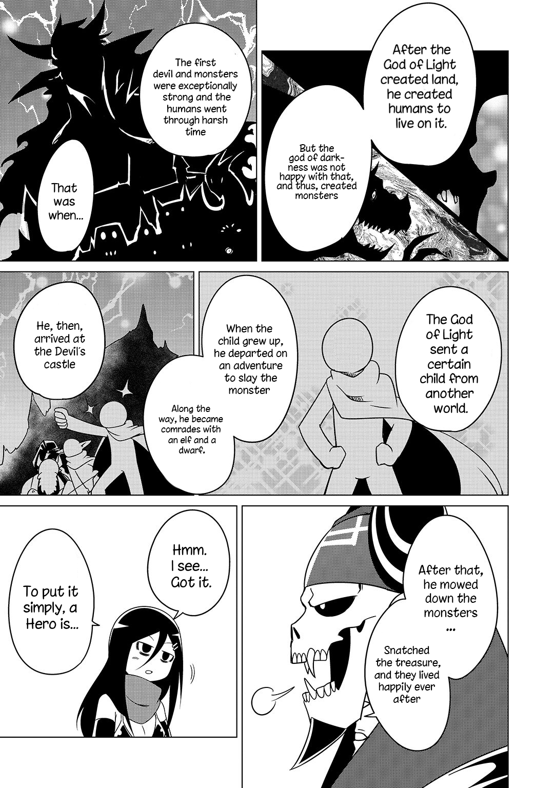 The Maou Is Troubled By The Suicidal Heroine - Page 2