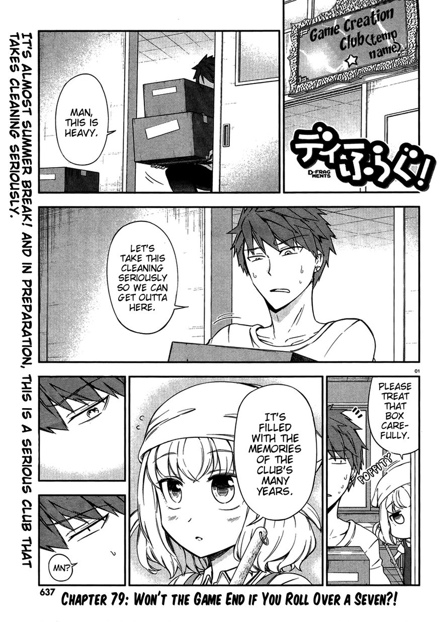 D-Frag! Chapter 79 : Won T The Game End If You Roll Over A Seven?! - Picture 1