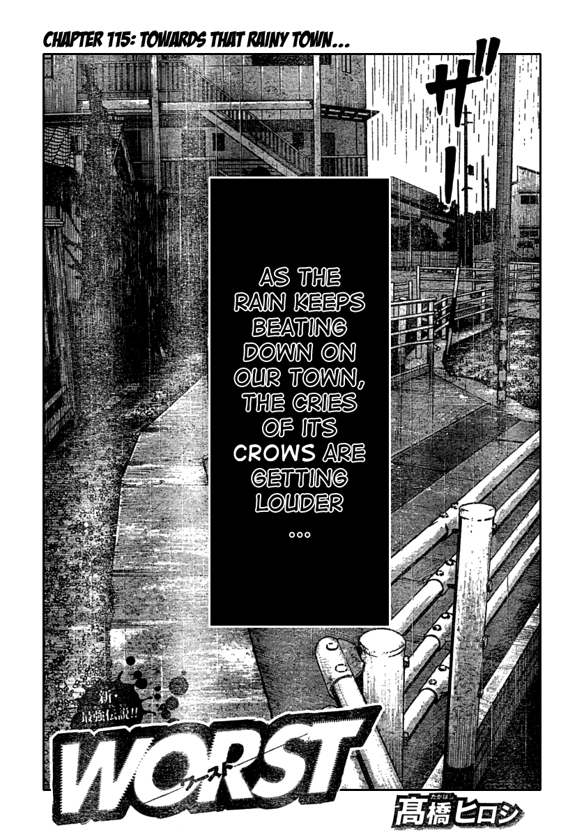 Worst Chapter 115: Towards That Rainy Town... - Picture 1
