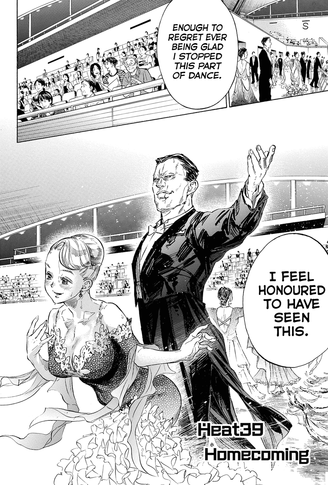 Ballroom E Youkoso Vol.9 Chapter 39: Homecoming - Picture 2