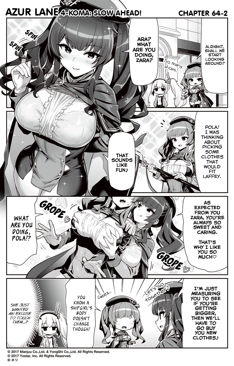 Azur Lane 4-Koma: Slow Ahead Chapter 64 - Picture 2