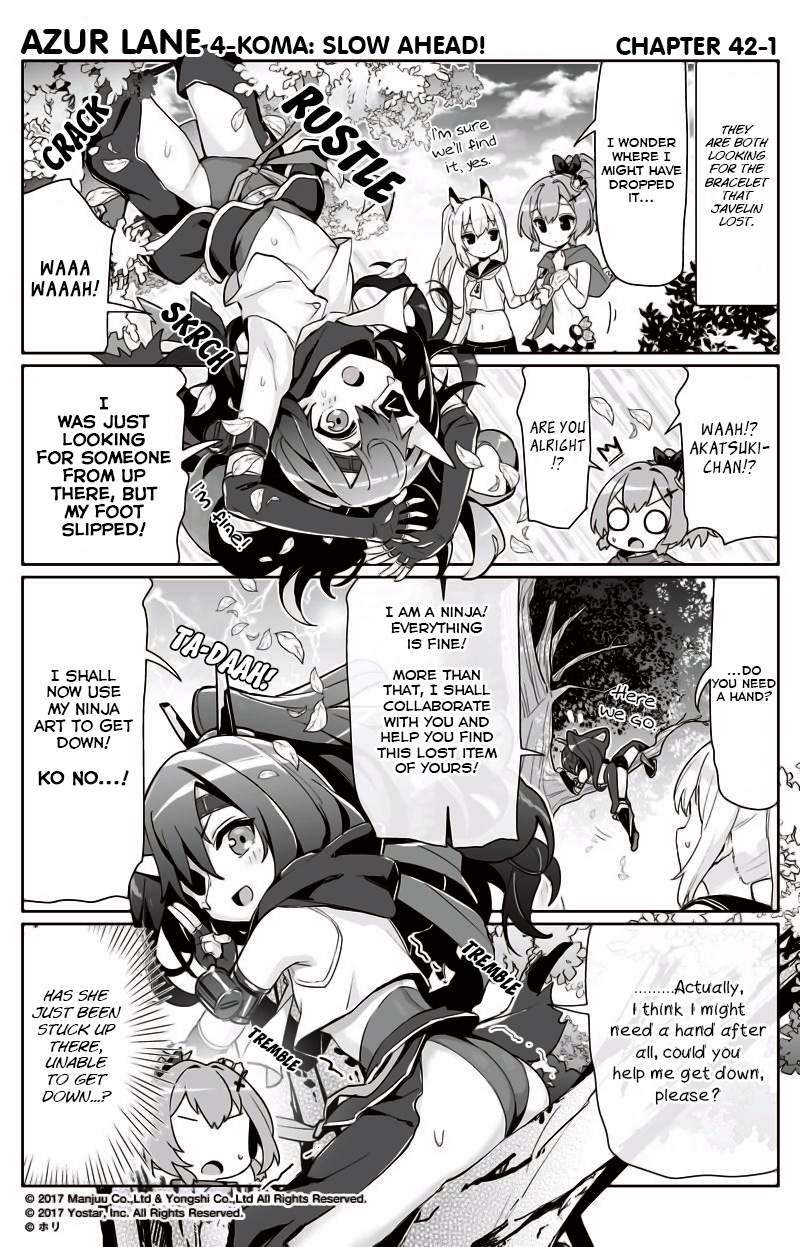 Azur Lane 4-Koma: Slow Ahead Chapter 42 - Picture 1