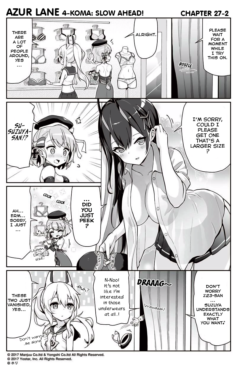 Azur Lane 4-Koma: Slow Ahead Chapter 27 - Picture 2