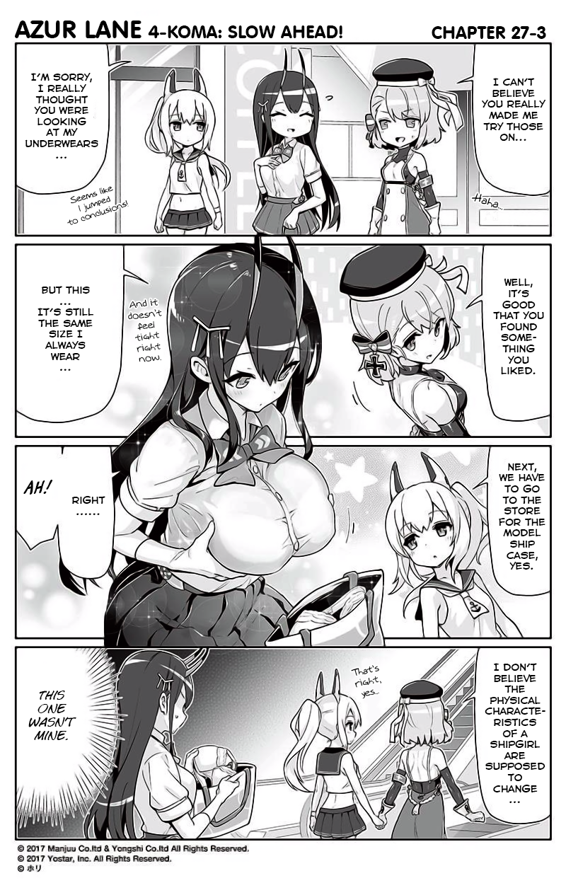 Azur Lane 4-Koma: Slow Ahead Chapter 27 - Picture 3