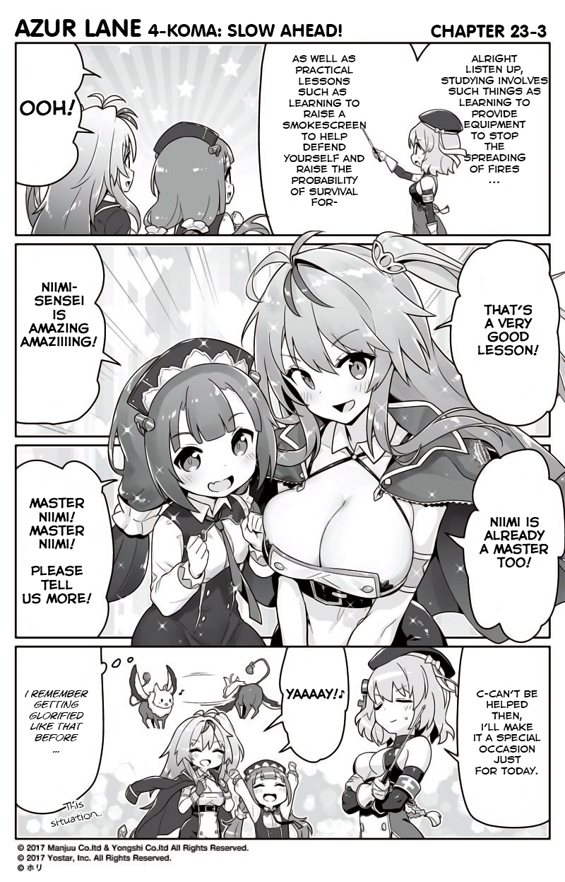 Azur Lane 4-Koma: Slow Ahead Chapter 23 - Picture 3