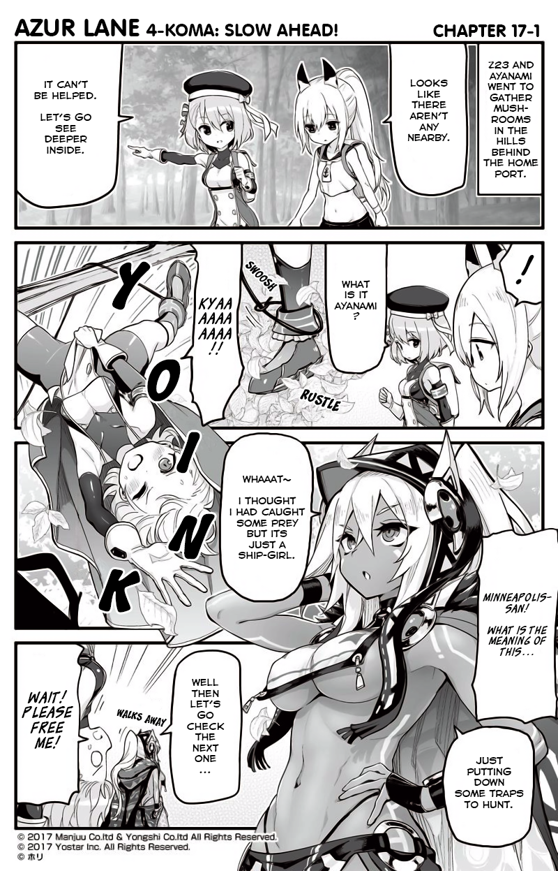 Azur Lane 4-Koma: Slow Ahead Chapter 17 - Picture 1
