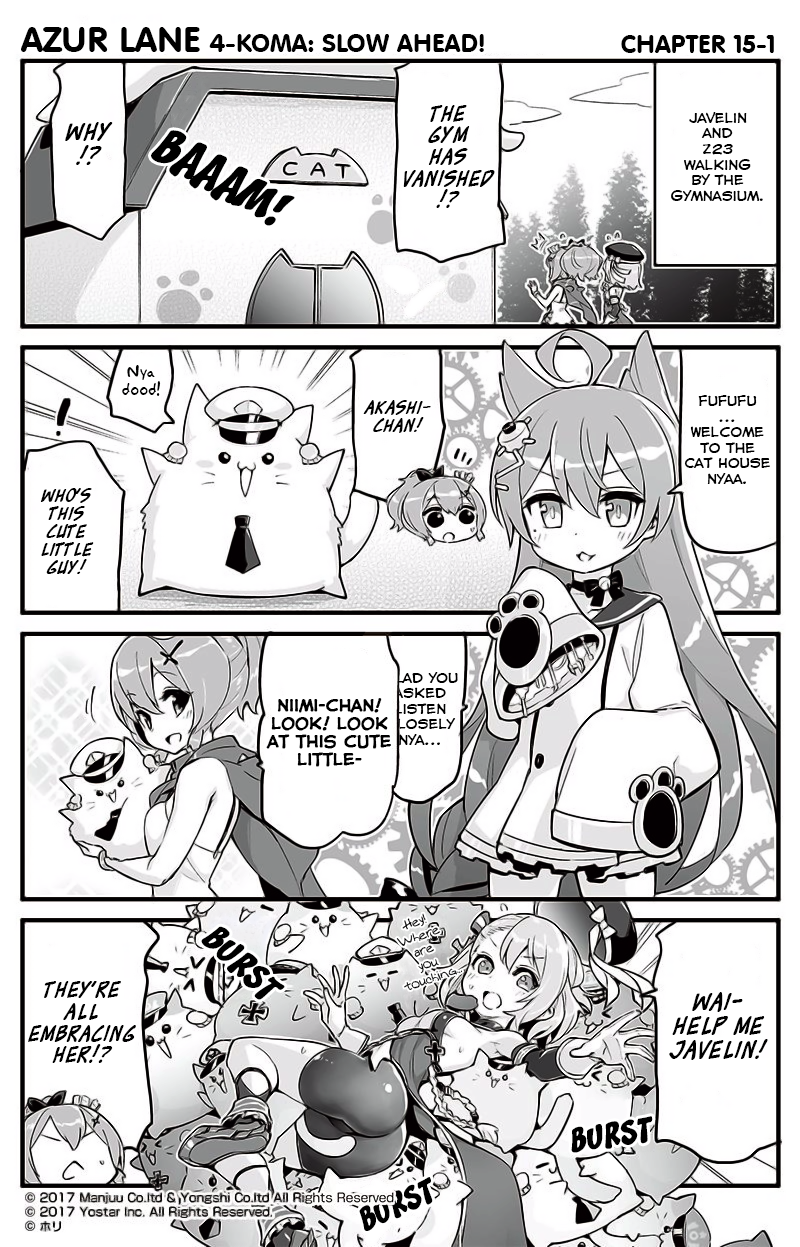 Azur Lane 4-Koma: Slow Ahead Chapter 15 - Picture 1