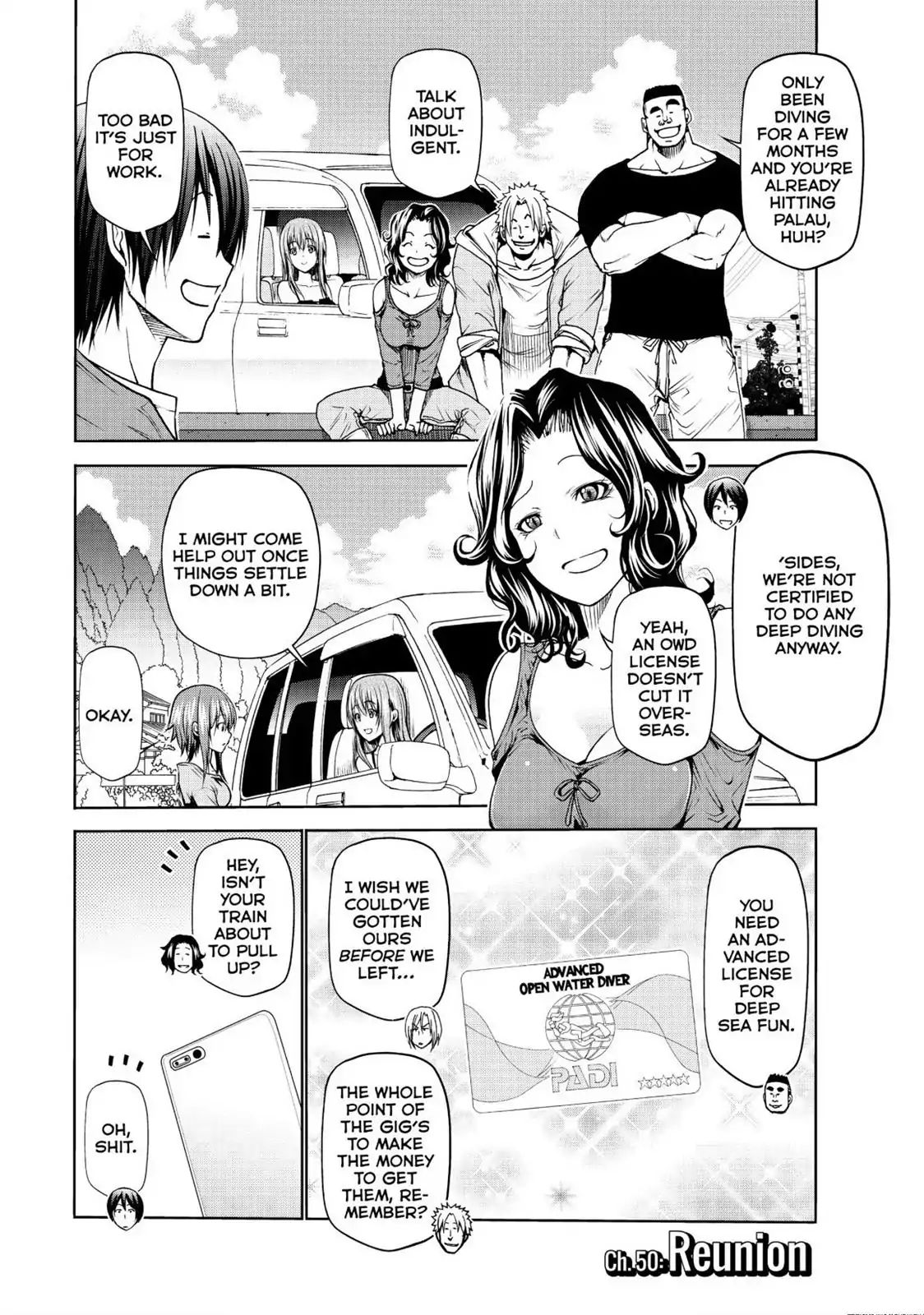 Grand Blue Chapter 50: Reunion - Picture 3