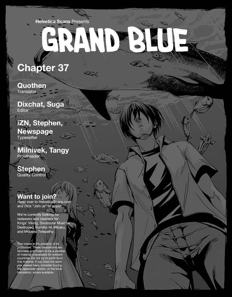 Grand Blue Chapter 37.1 - Picture 1