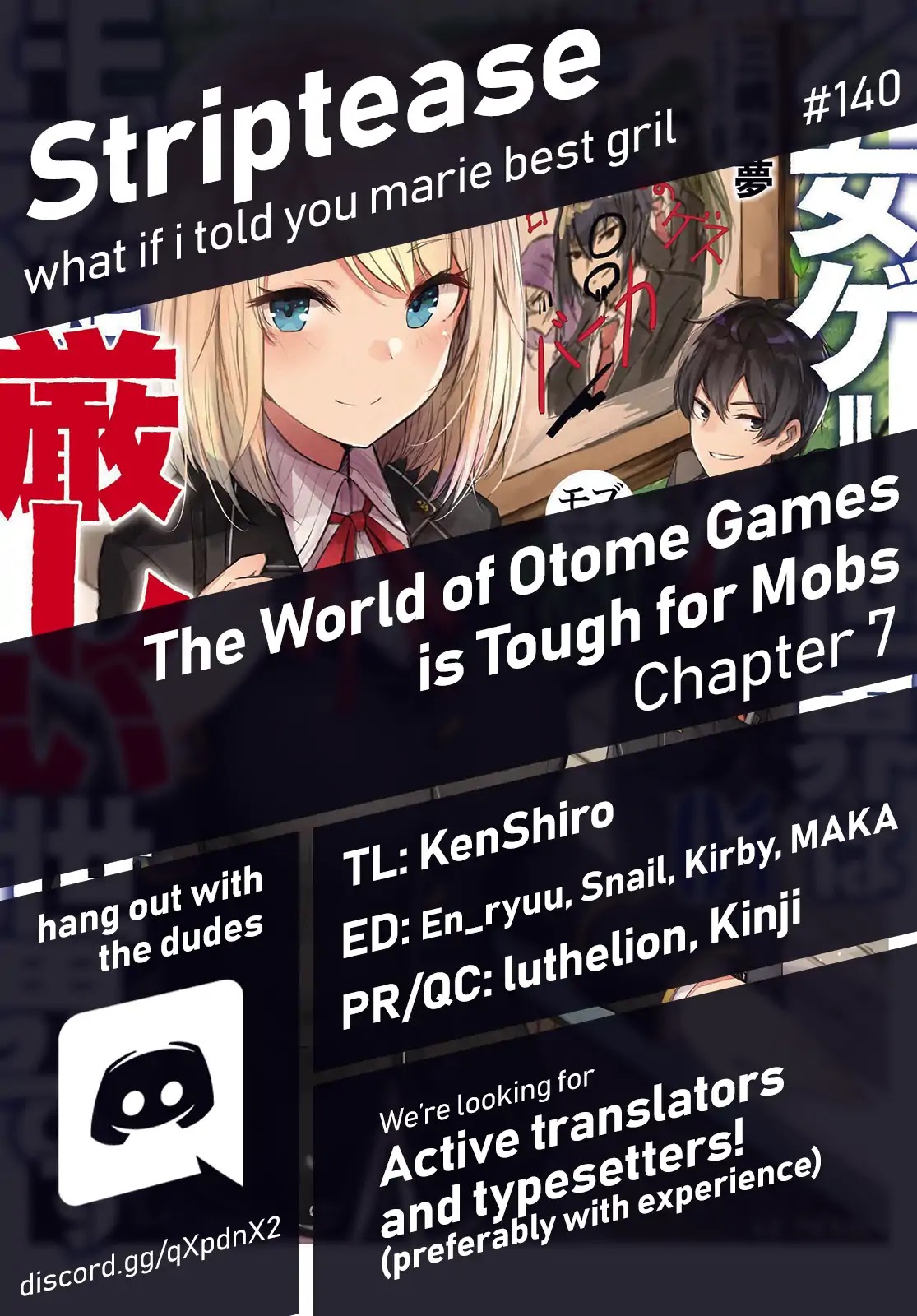The World Of Otome Games Is Tough For Mobs Chapter 7: White Gloves - Picture 1
