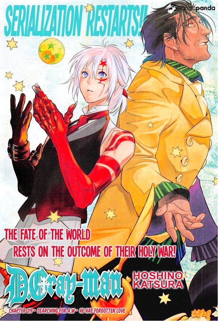 D.gray-Man Chapter 219 - Picture 3