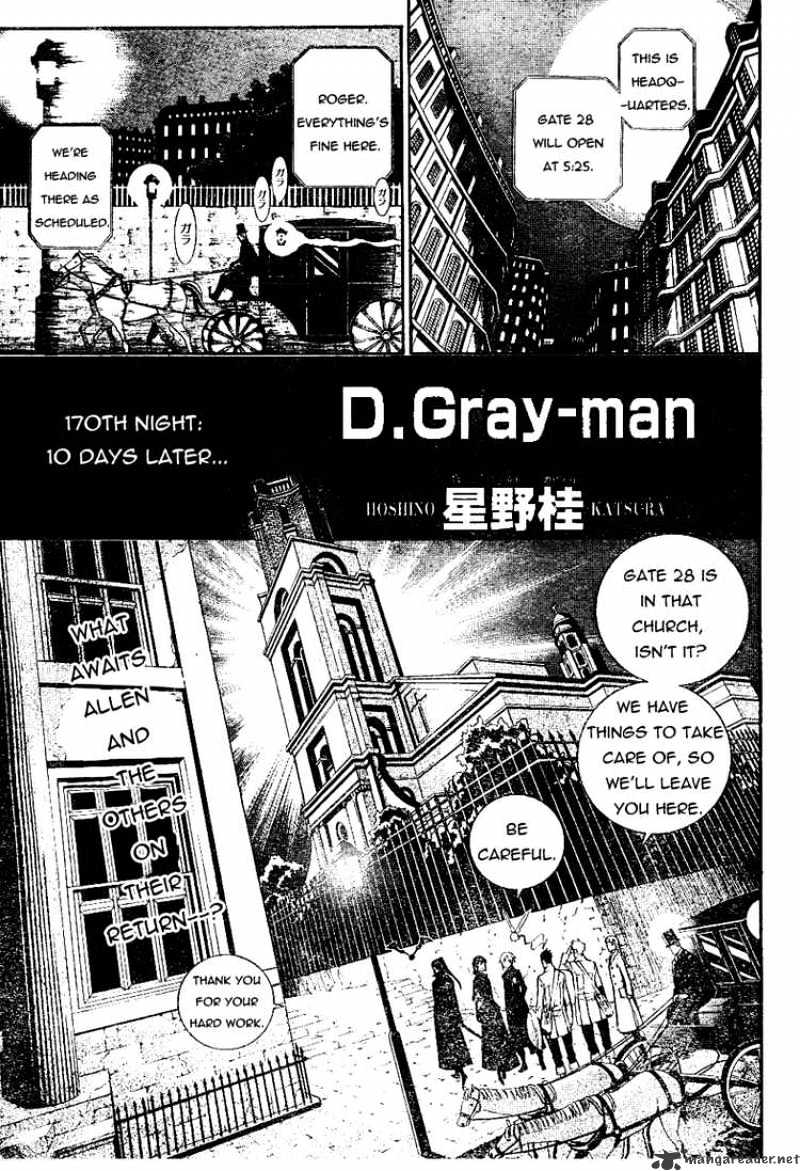 D.gray-Man Chapter 170 : 10 Days Later - Picture 1