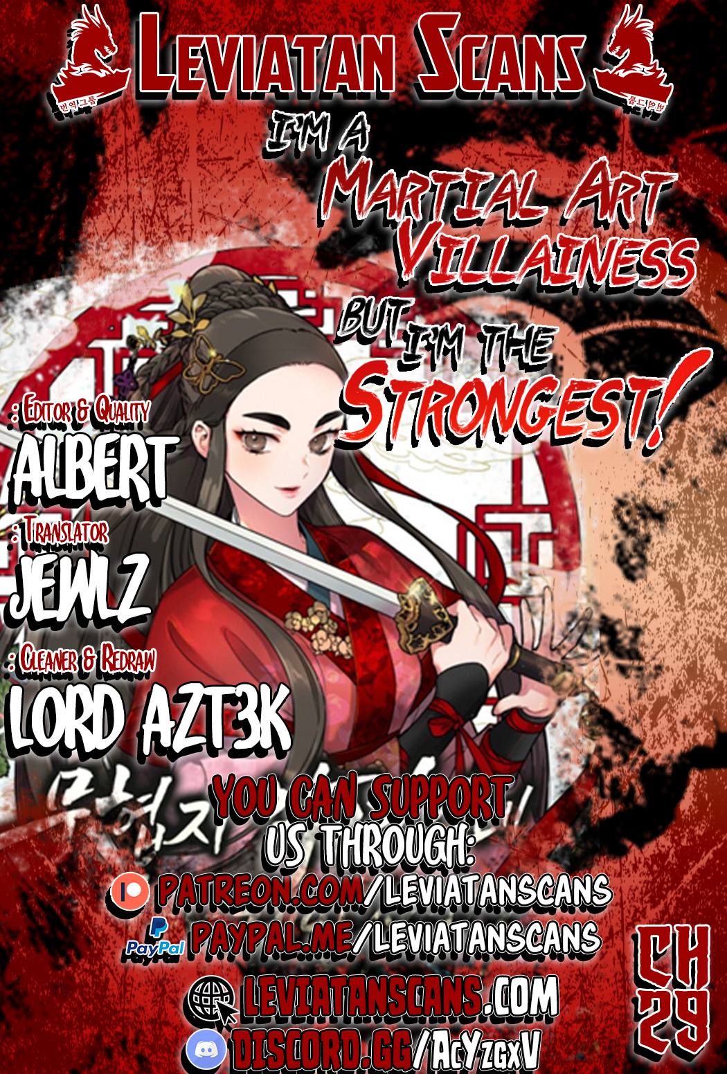 I’M A Martial Art Villainess But I’M The Strongest! Chapter 29 - Picture 1