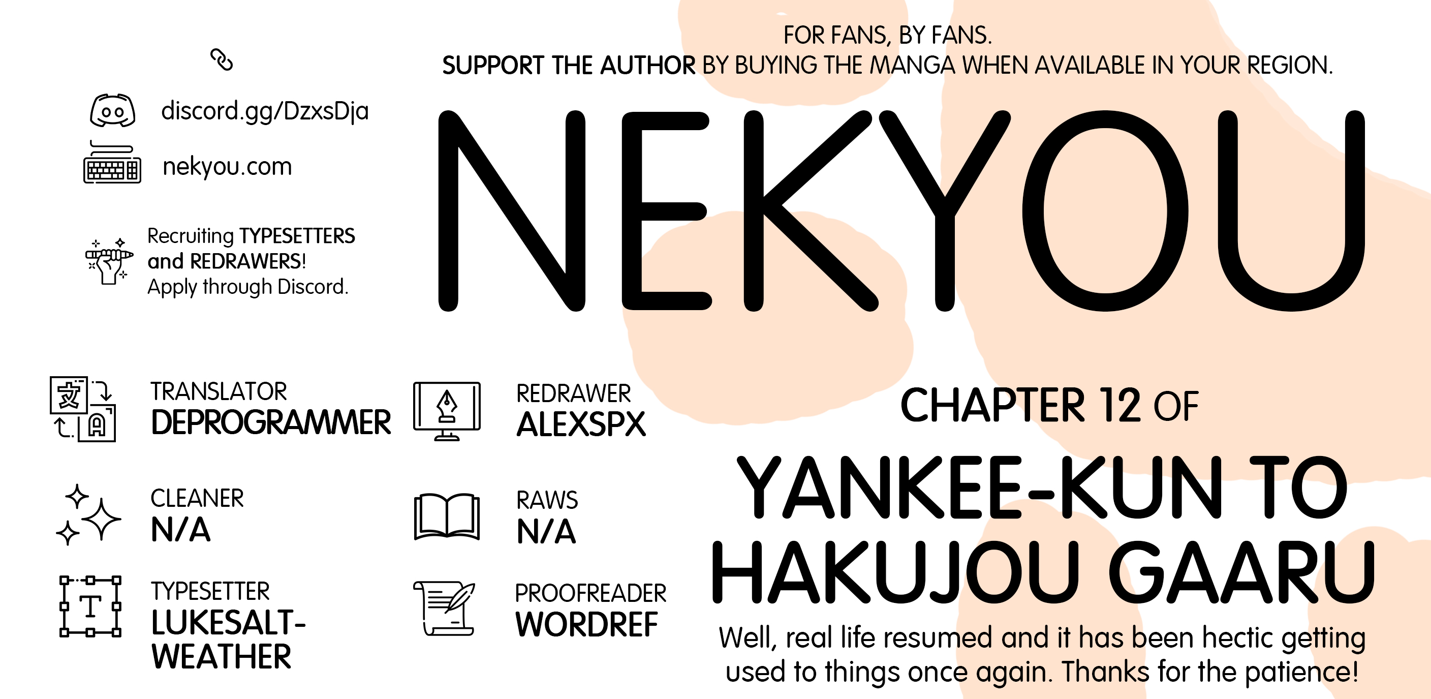 Yankee-Kun To Hakujou Gaaru Chapter 12 - Picture 1