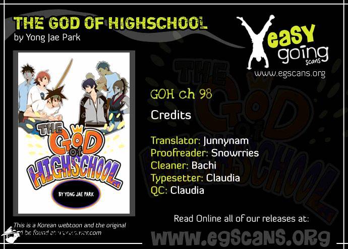 The God Of High School Chapter 98 - Picture 1