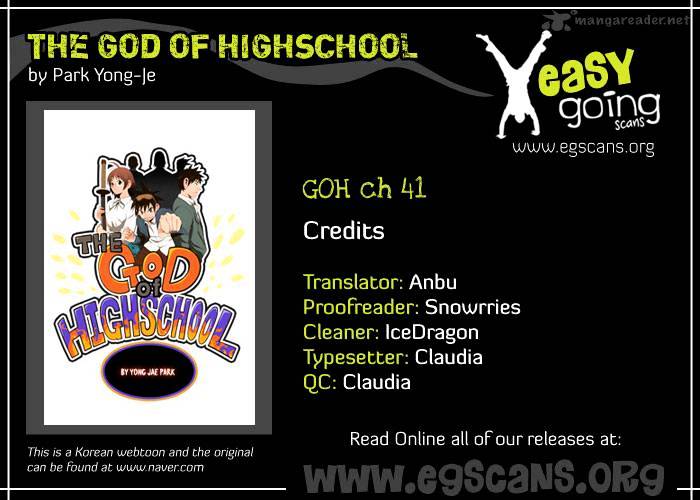 The God Of High School Chapter 41 - Picture 1