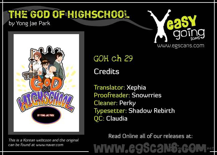 The God Of High School Chapter 29 - Picture 1
