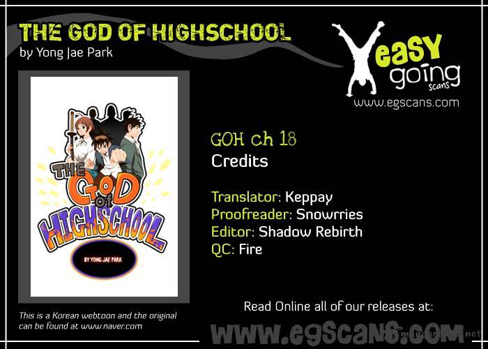 The God Of High School Chapter 18 - Picture 1