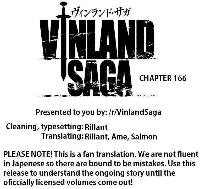 Vinland Saga Chapter 166: Vinland Saga - Picture 1