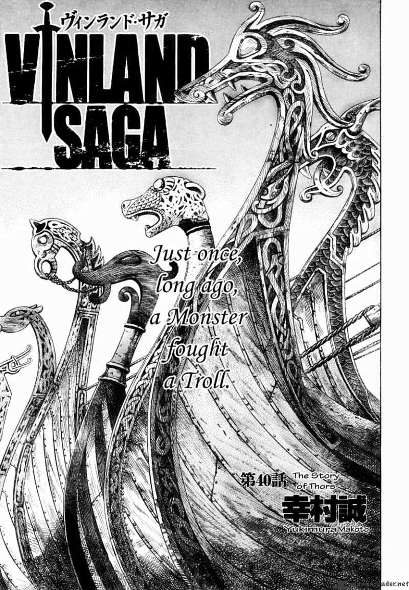 Vinland Saga Chapter 40 : The Story Of Thors - Picture 1