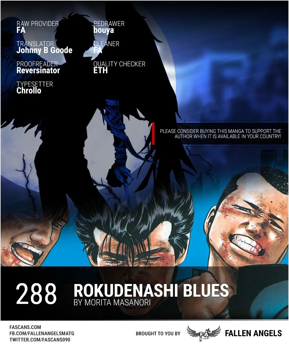 Rokudenashi Blues Chapter 288: No Kings, No Masters, Only Taison - Picture 1