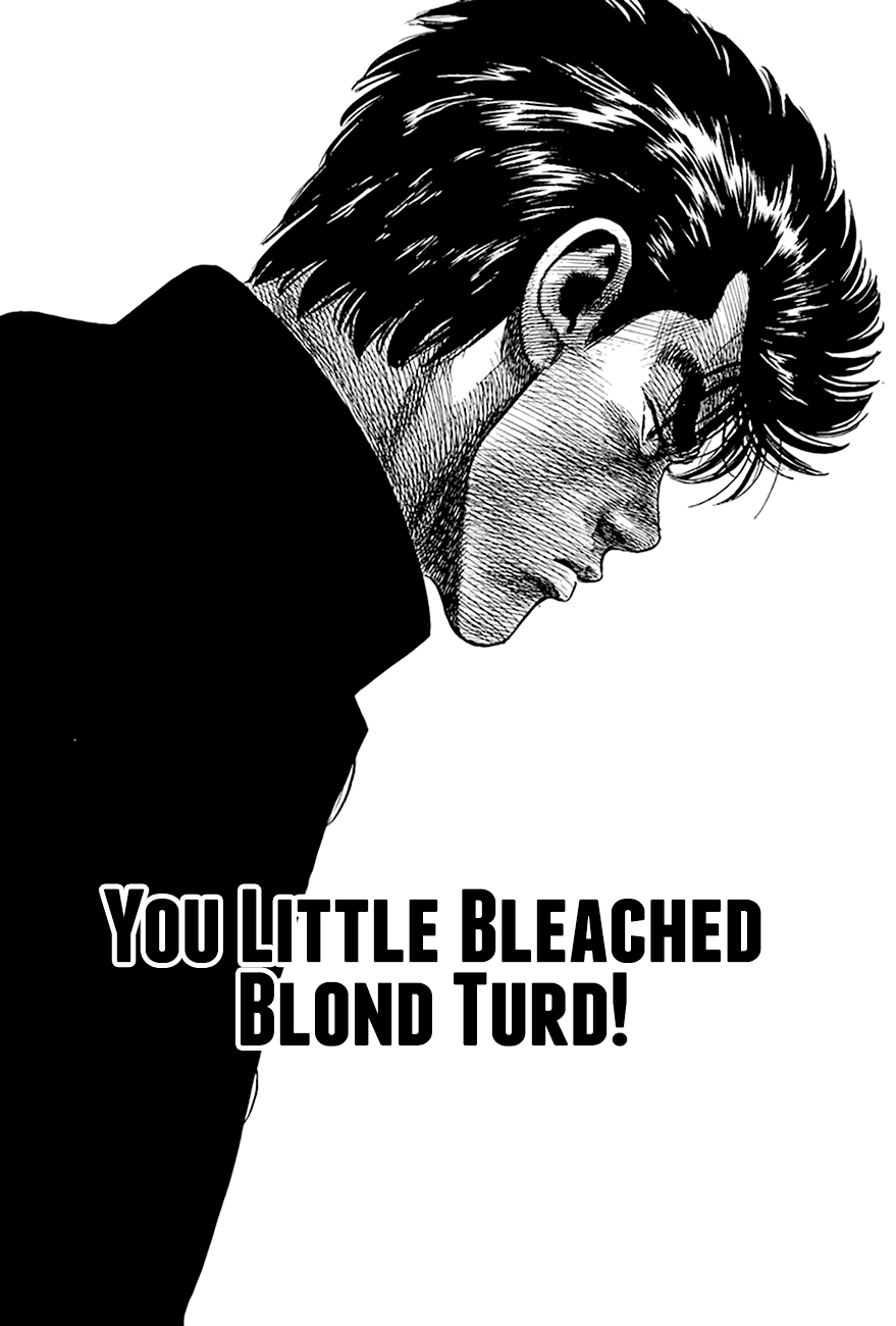 Rokudenashi Blues Chapter 282: You Little Bleached Blond Turd! - Picture 2