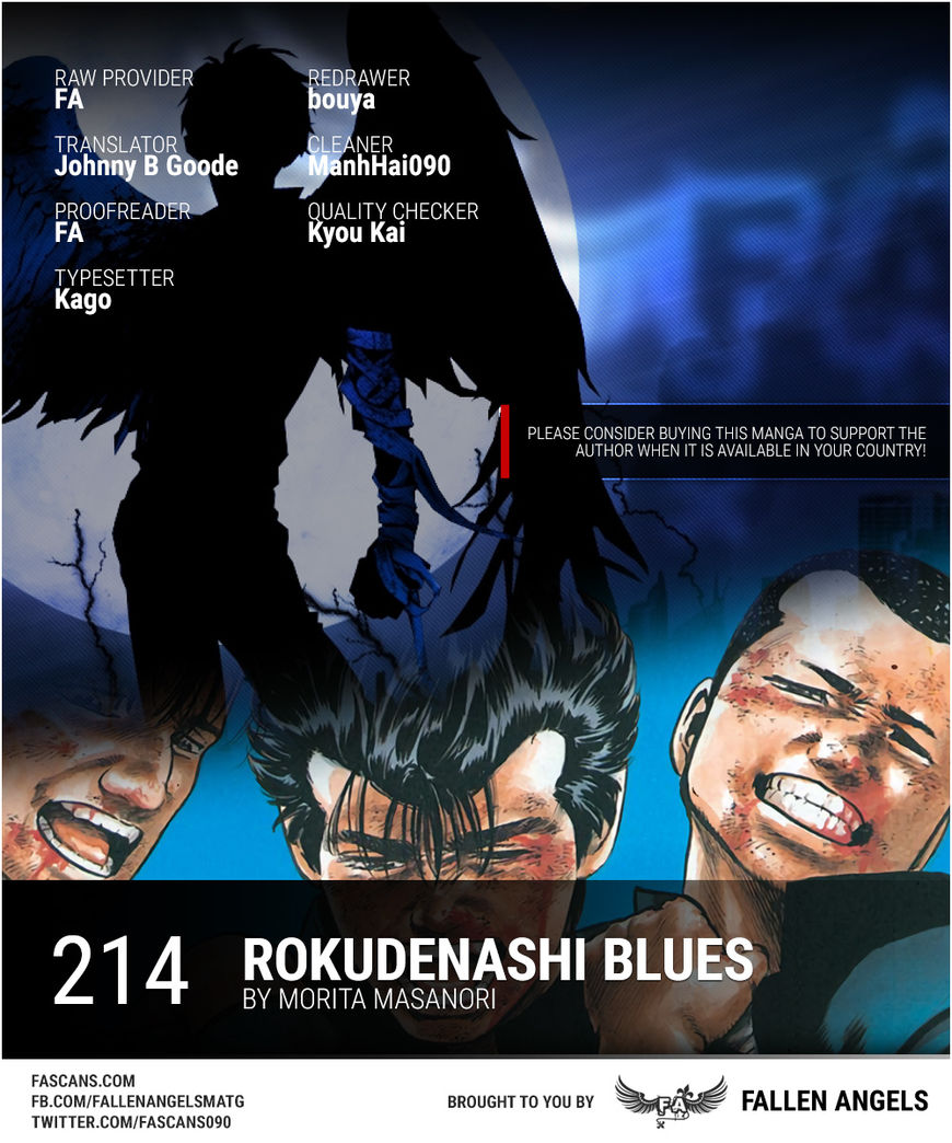 Rokudenashi Blues Vol.09 Chapter 214 : Let's Get On! - Picture 1