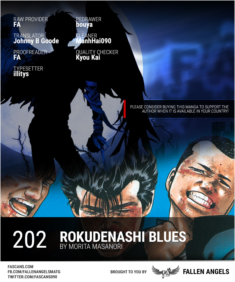 Rokudenashi Blues Chapter 202 - Picture 1