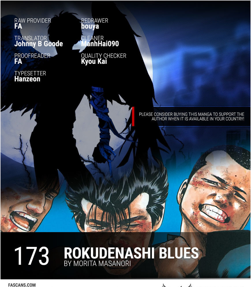 Rokudenashi Blues Vol.9 Chapter 173 : Sumo Wrestling - Picture 1