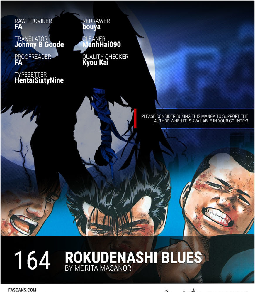 Rokudenashi Blues Vol.9 Chapter 164 : Who Watches The Fighters? - Picture 1