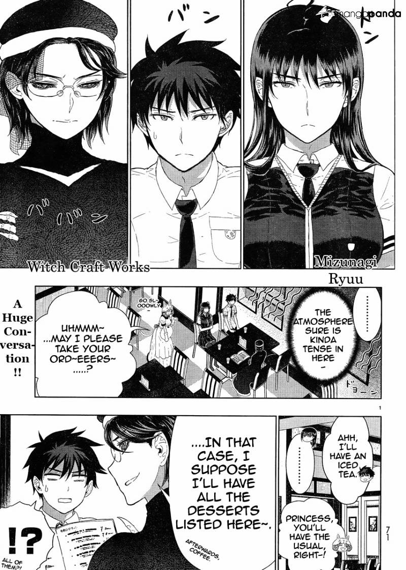 Witchcraft Works Chapter 38 : Takamiya-Kun And The Mikage Family S Circumstances - Picture 1