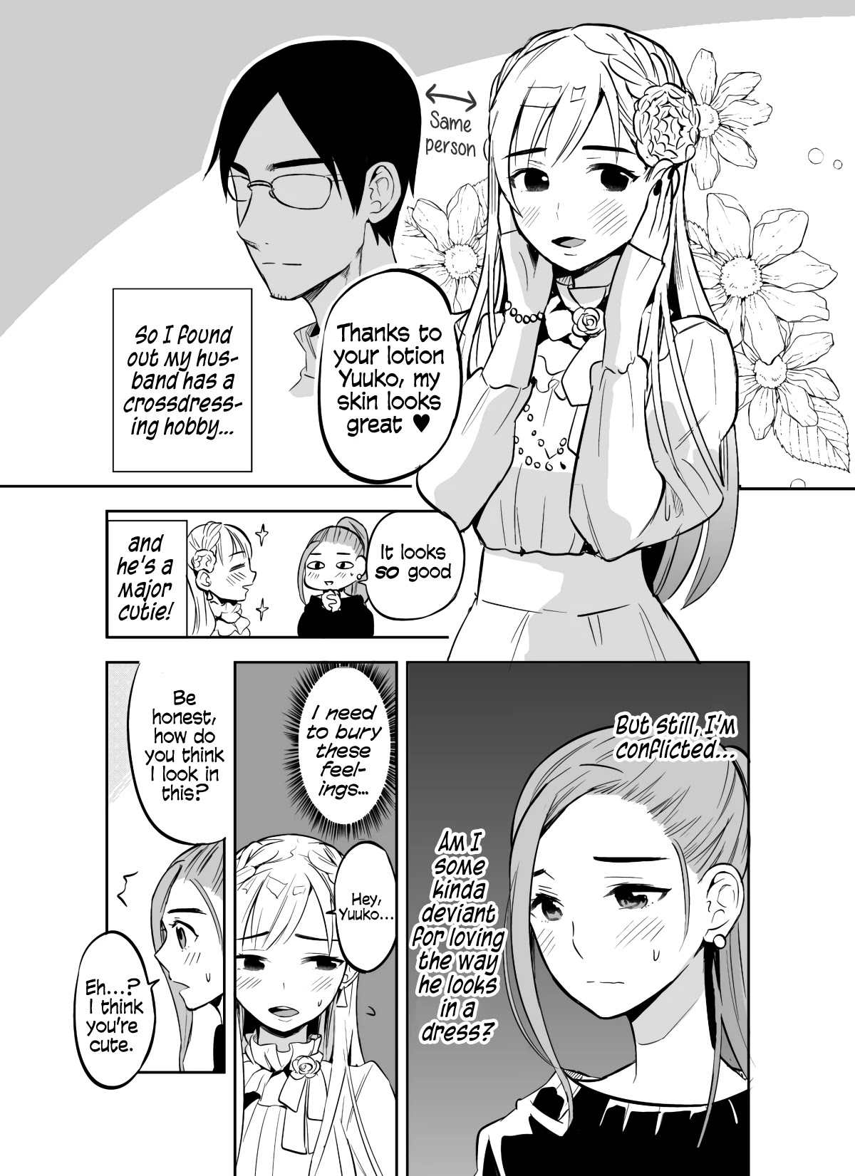 The Story Of My Husband's Cute Crossdressing - Page 1