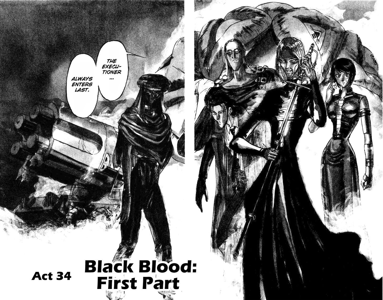 Karakuri Circus Chapter 190 : Karakuriã€Œfinal Actâ€”Act 34: Black Blood: First Part - Picture 2